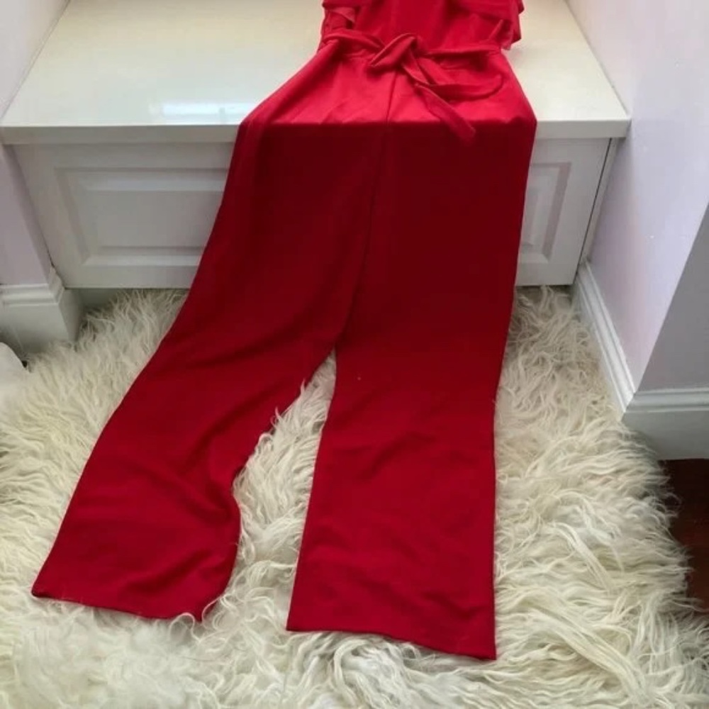 bebe Halter Neck Jumpsuit - Picture 8 of 14